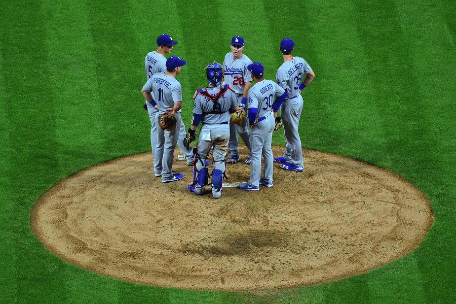 Los Angeles Dodgers Photograph by Frozen in Time Fine Art Photography