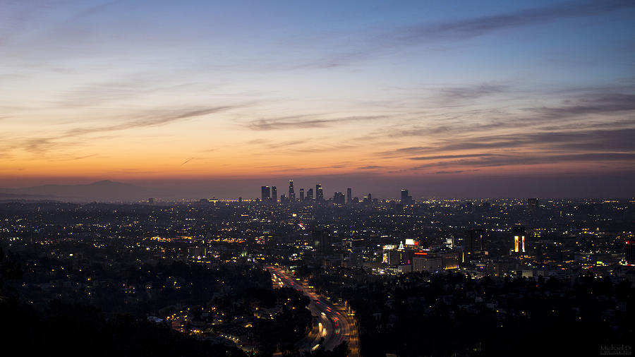 Los Angeles in the Morning Photograph by Michael Duisenberg | Fine Art ...