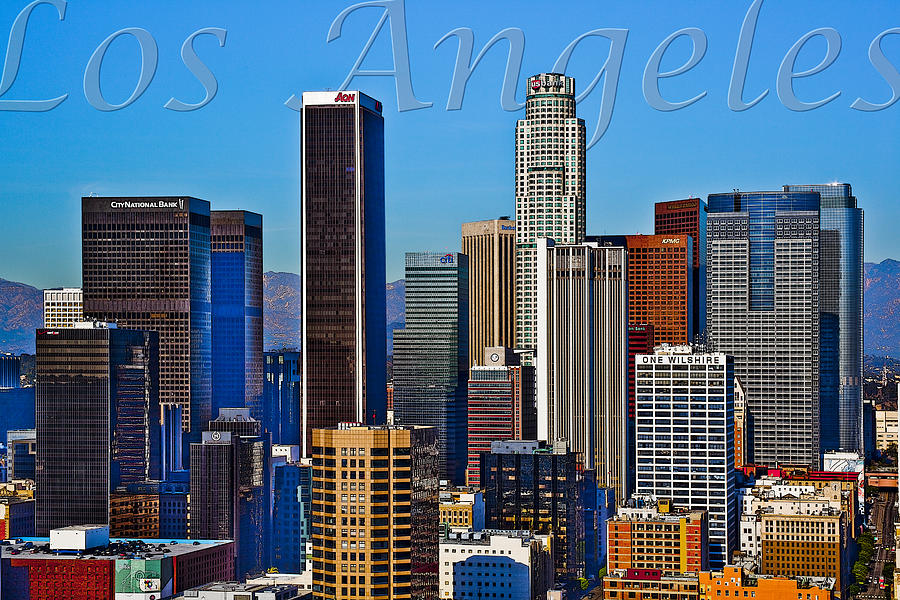 City Of Angels Photograph - Los Angeles by Kelley King