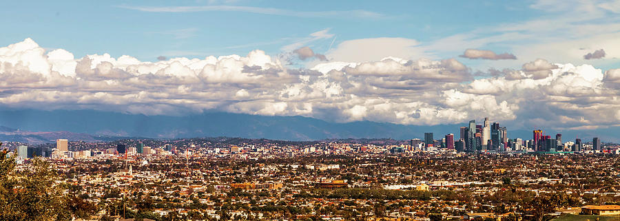 Los Angeles Pano Photograph by April Reppucci