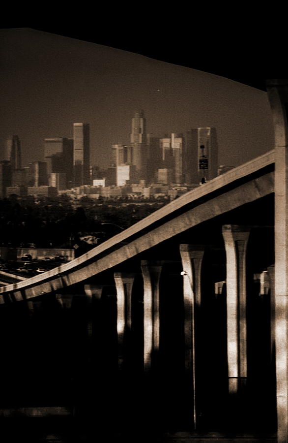 Los Angeles Ramp Photograph by Richard Omura
