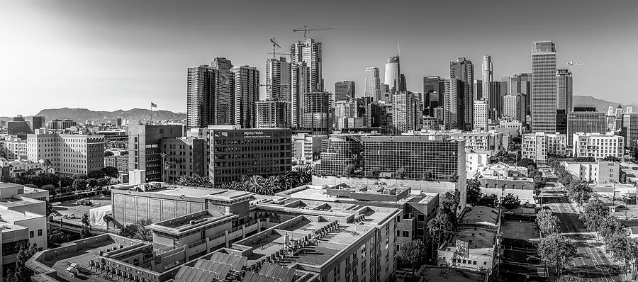 Los Angeles Skyline 7.4.18 Photograph by Gene Parks