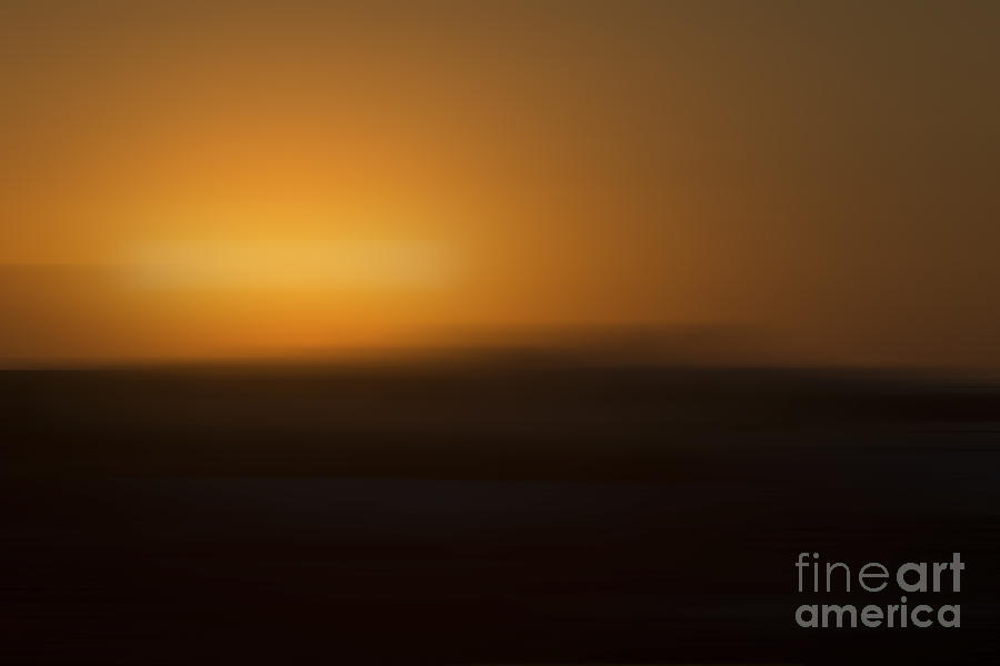 Los Angeles Photograph - Los Angeles Sunrise Abstract by Art K