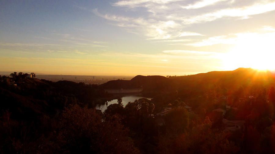 Los Angeles Sunset Photograph by Jera Sky
