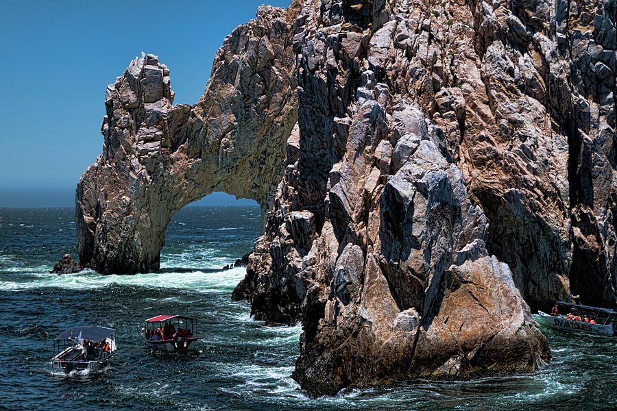 Nature Photograph - Los Arcos in Baja California Mexico by David Smith