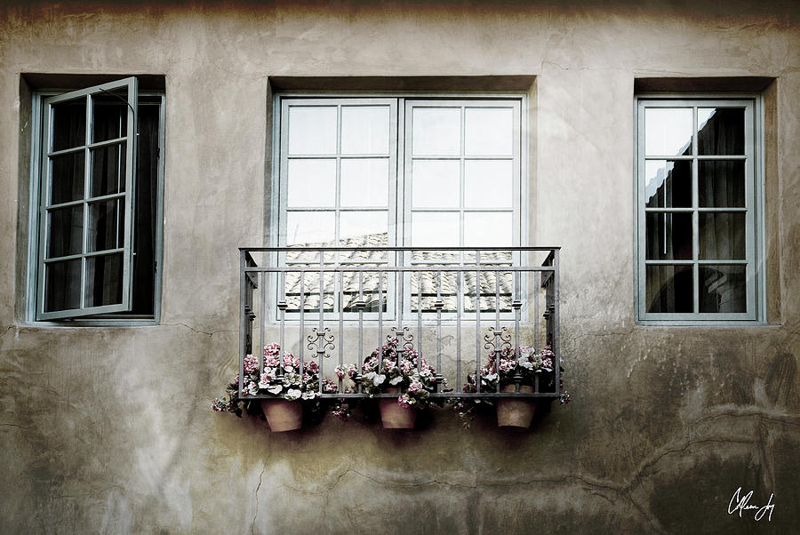 California Photograph - Los Gatos Courtyard by Colleen Joy California Photograph - Los Gatos Courtyard by Colleen Joy