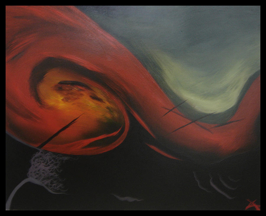 Landscape Painting - Losing Love by Justin D B Landscape Painting - Losing Love by Justin D B