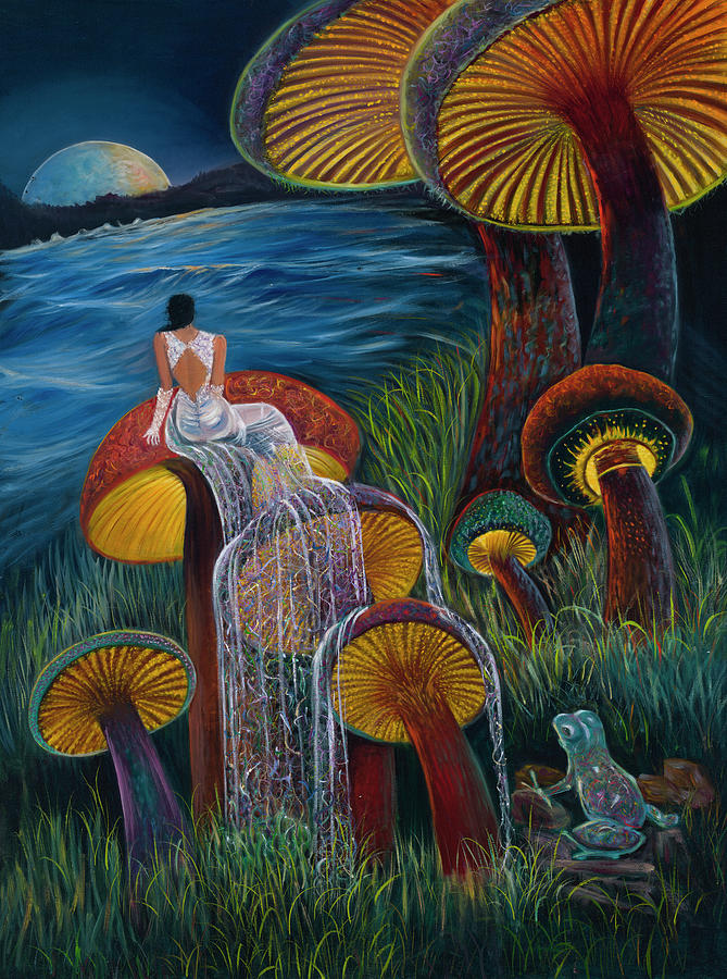 Clair de Lune Painting by Claudia Goodell