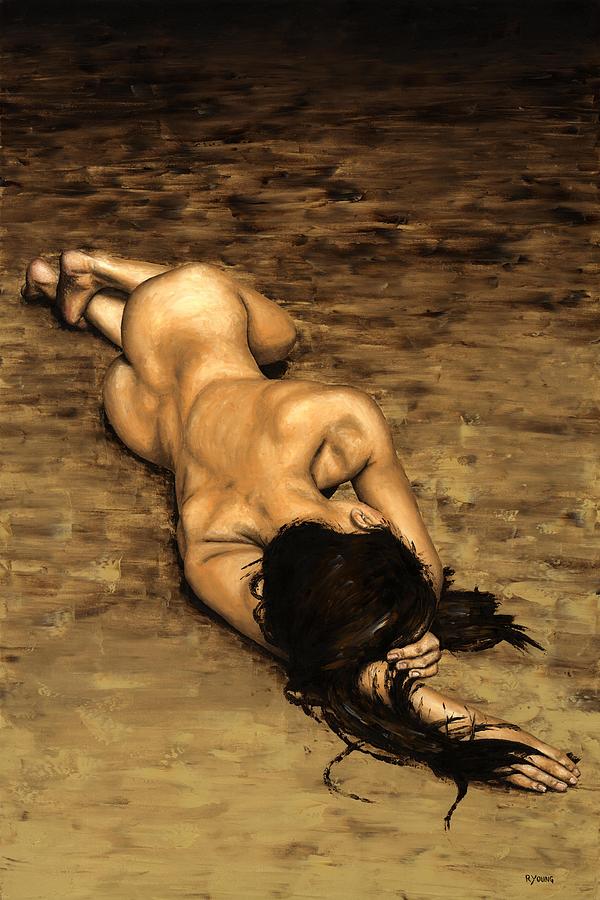 Nude Painting - Loss by Richard Young