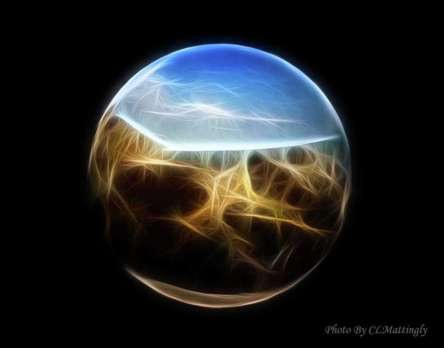Lost in a Silver Ball Photograph by Coke Mattingly