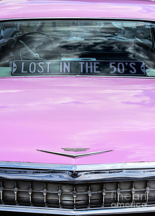 Car Photograph - Lost in the Fifties by Tim Gainey