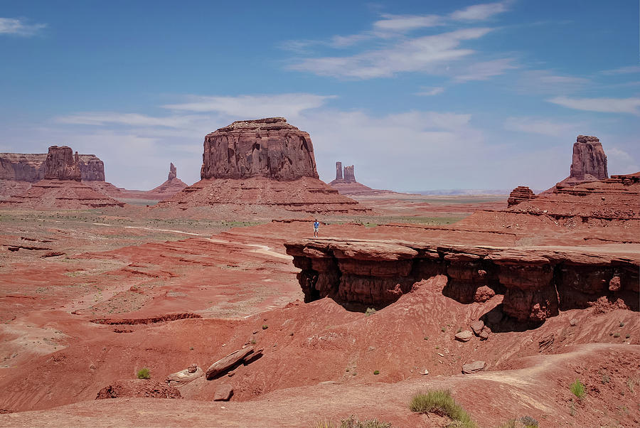 Lost In The Valley - Monument Valley Landscape Photograph