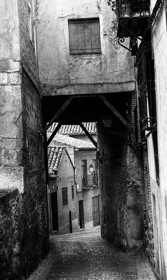 Toledo Photograph - Lost in Toledo II Low Key by Joan Carroll