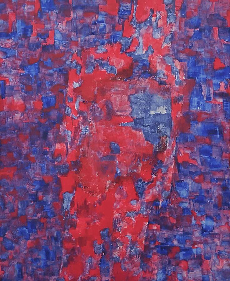 Lost Inside Myself Painting By Donna Riordan Fine Art America