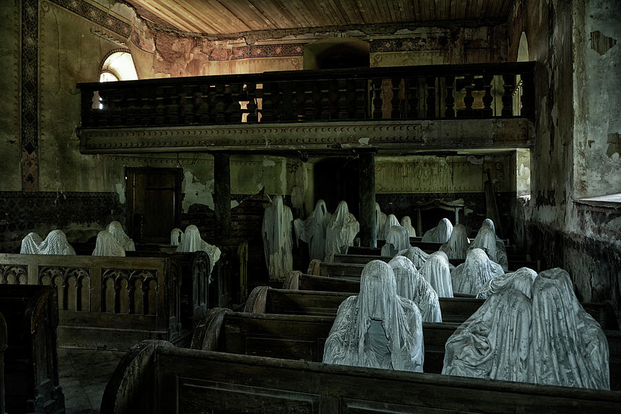 Architecture Photograph - Lost Souls In A Lost Churchhouse by Joachim G Pinkawa