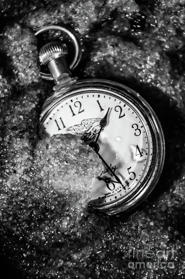 Lost time BW Photograph by Gerald Kloss