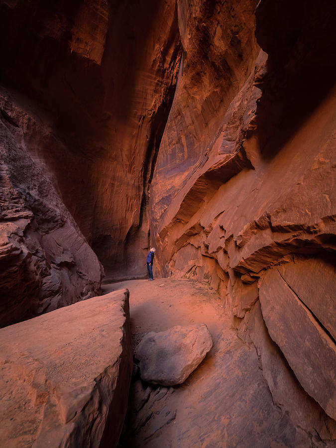 Slot Canyon Photograph - Lost World by Rob Wilson Slot Canyon Photograph - Lost World by Rob Wilson
