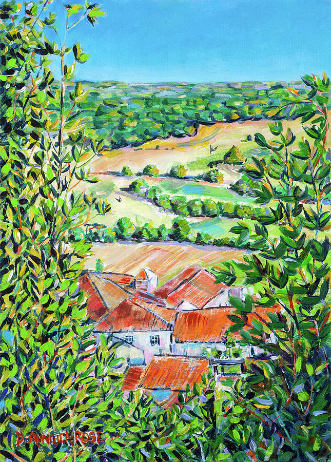 Lot Valley View Painting by Seeables Visual Arts