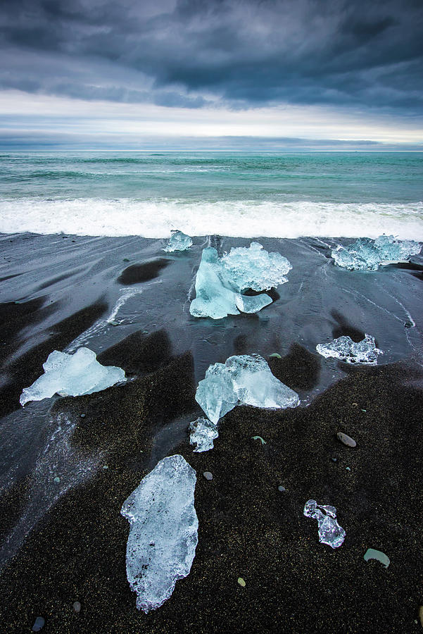 Lots of cool ice in Iceland Photograph by Matthias Hauser