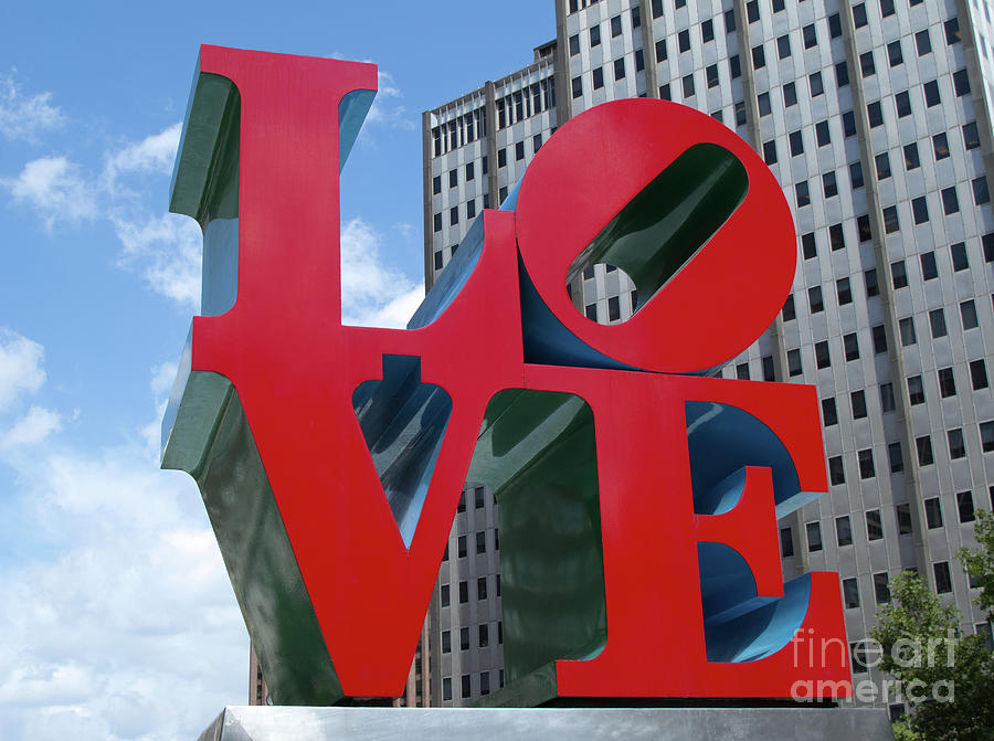 Philadelphia Photograph - Lots of Love by Ann Horn