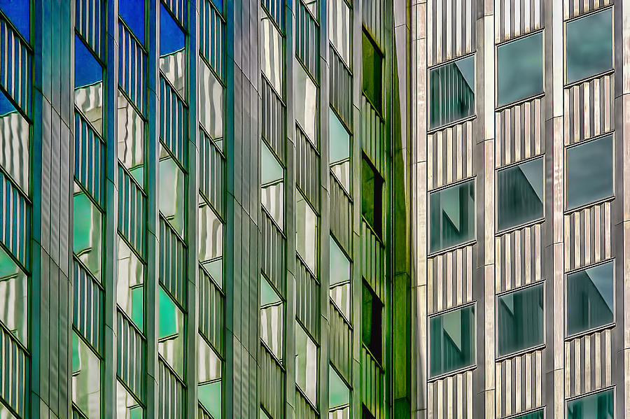 Lots of Windows Photograph by Maria Coulson