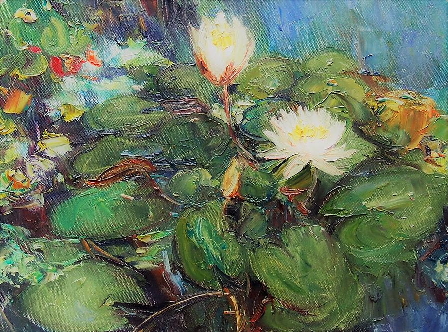 Lotus Painting by Chao Liu | Fine Art America