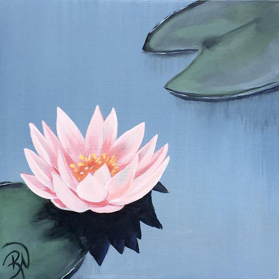Lotus in Steamboat, CO Painting by Renee Noel