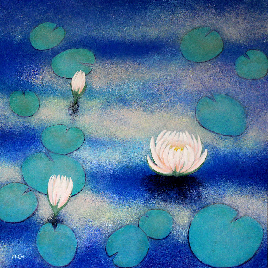 Lotus Painting by K McCoy