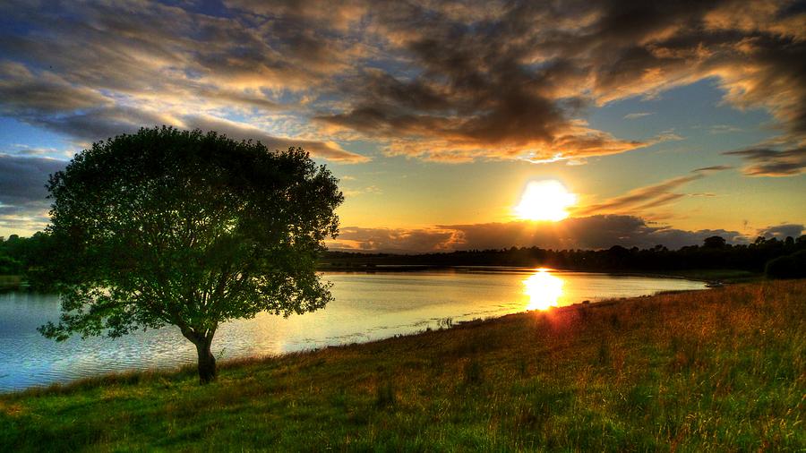 Lough Erne Sunset Photograph by Kim Shatwell-Irishphotographer - Fine ...