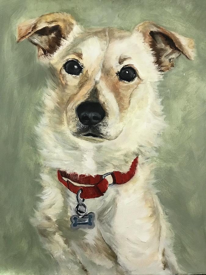 Louie Painting by Lindsay Frost