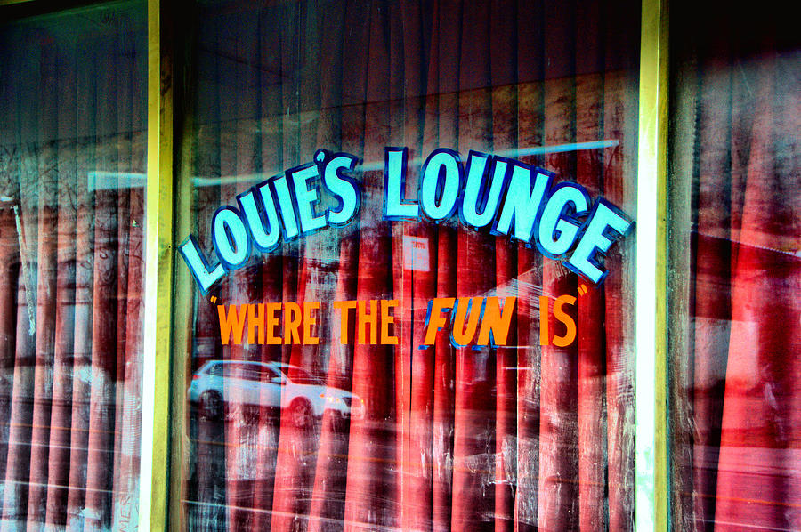 Louies Lounge Photograph by Josephine Buschman