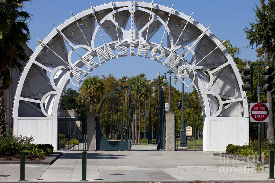 Louis Armstrong Park - New Orleans Louisiana Photograph by Anthony Totah