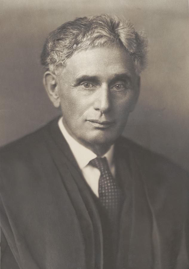 Louis Brandeis 1856-1941, Was Appointed Photograph by Everett
