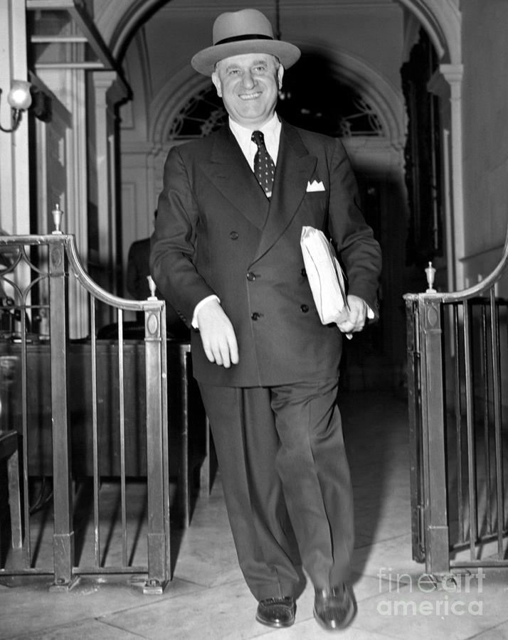 Louis Cohen leaves office after 42 years of service at City Hall. 1950 ...