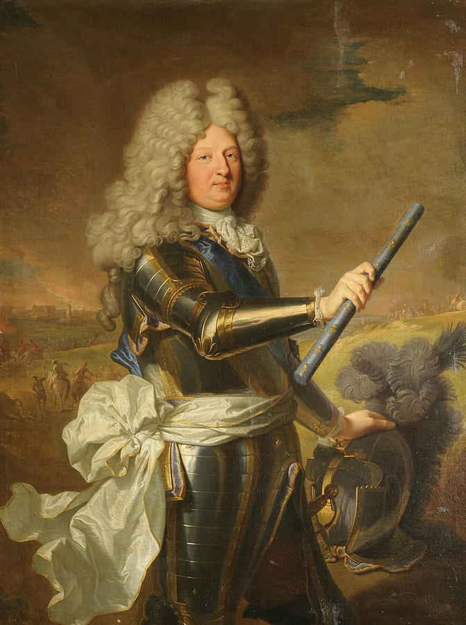 Louis de France, Dauphin, known as the Grand Dauphin Painting by Hyacinthe Rigaud