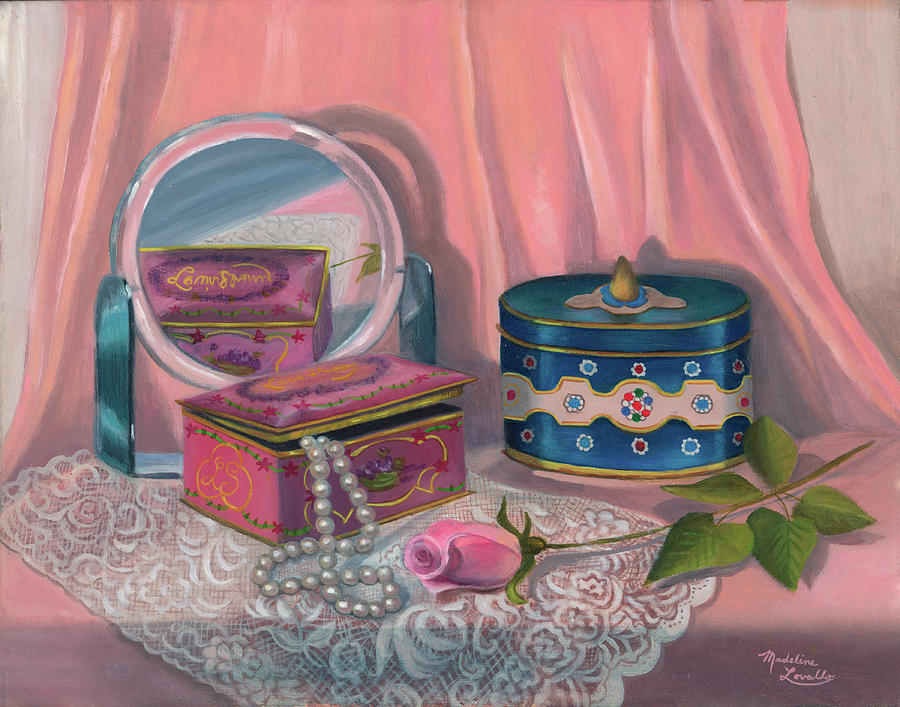 Louis Sherry Box Painting by Madeline Lovallo