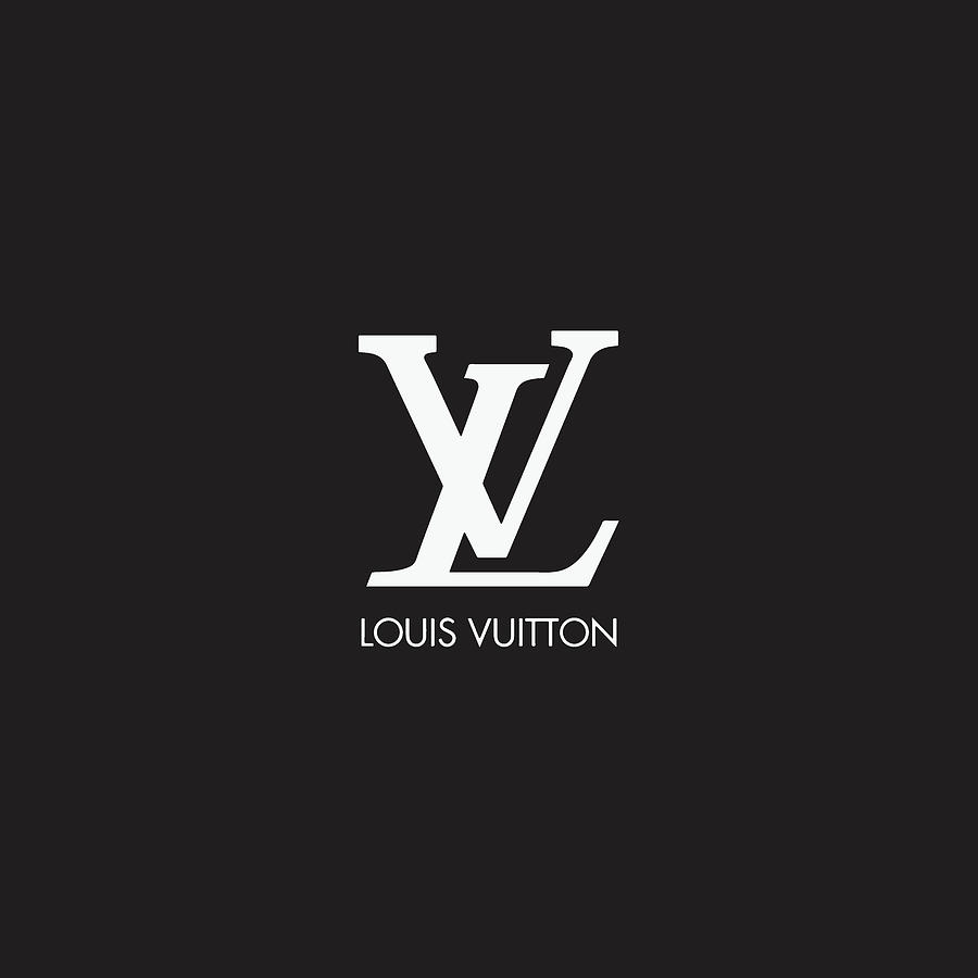 Louis Vuitton - Black And White 02 - Lifestyle And Fashion Digital Art by TUSCAN Afternoon