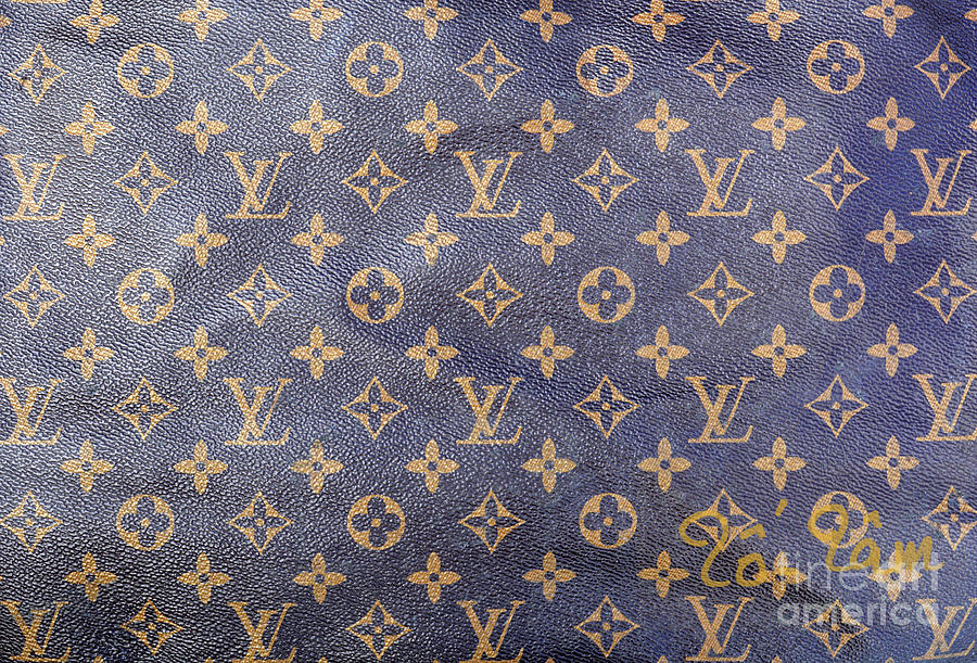 Louis Vuitton Monogram Pattern Digital Art by To-Tam Gerwe