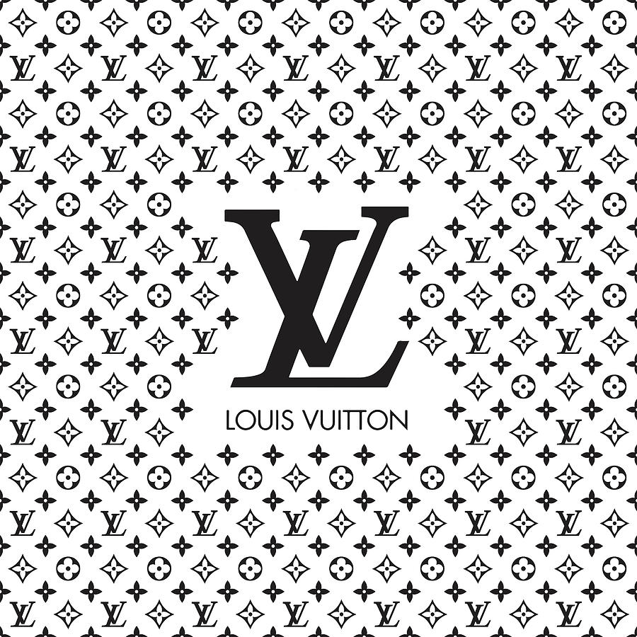 Louis Vuitton Pattern - LV Pattern 08 - Fashion and Lifestyle Digital Art by TUSCAN Afternoon