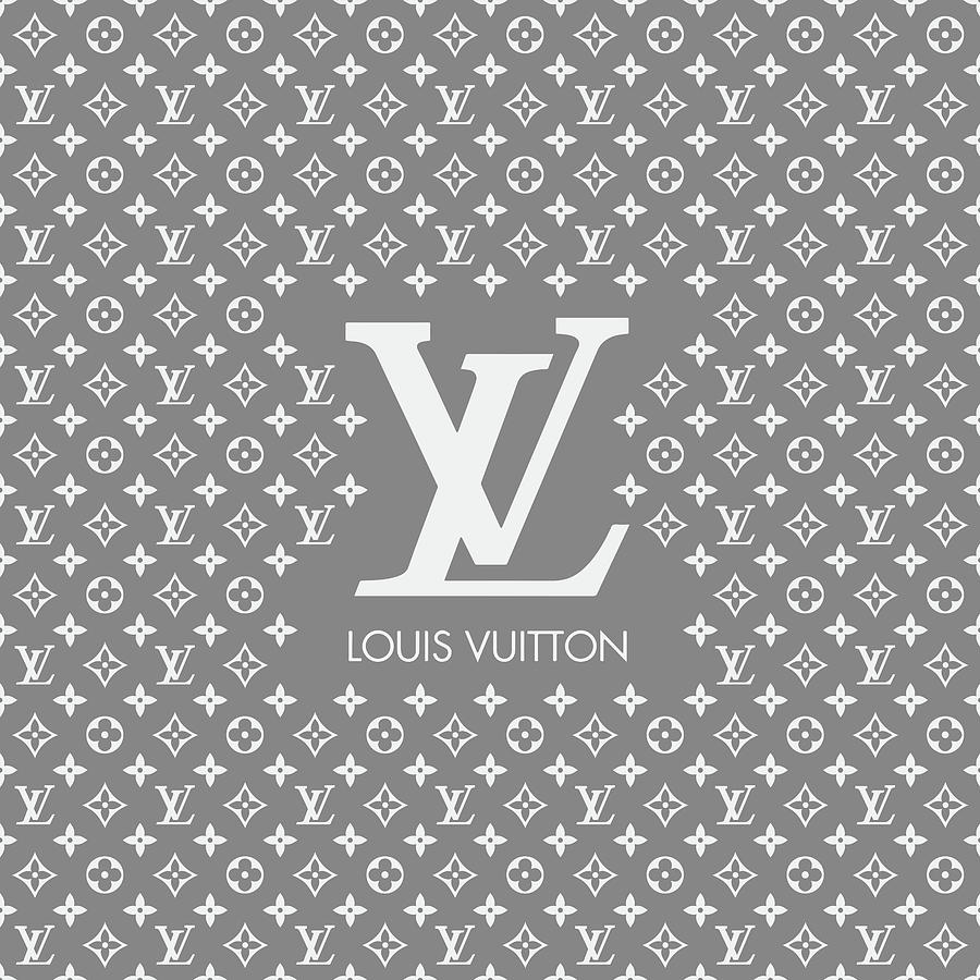 Louis Vuitton Pattern - Lv Pattern 10 - Fashion And Lifestyle Digital Art by TUSCAN Afternoon