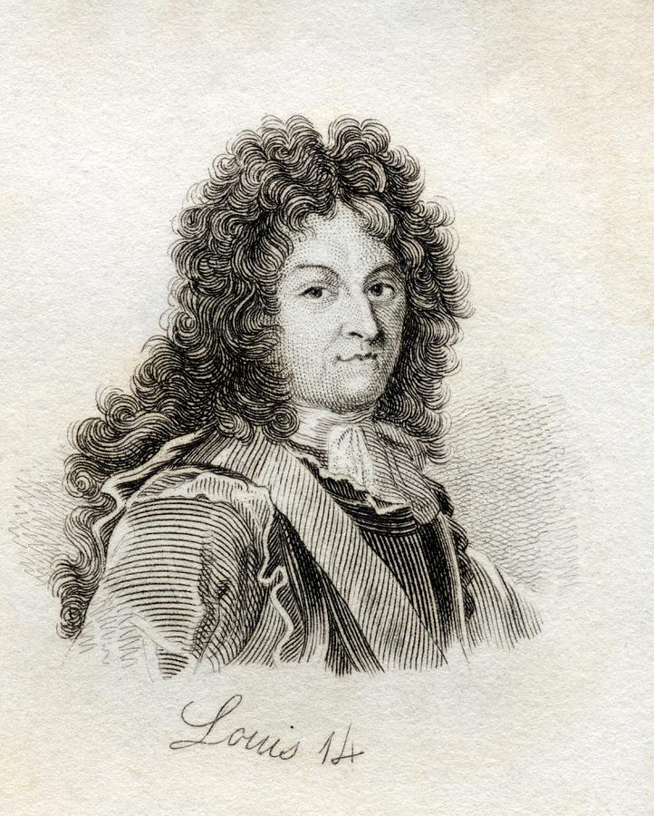 Louis Xiv Louis Dieudonn 16381715 Drawing by Vintage Design Pics Pixels