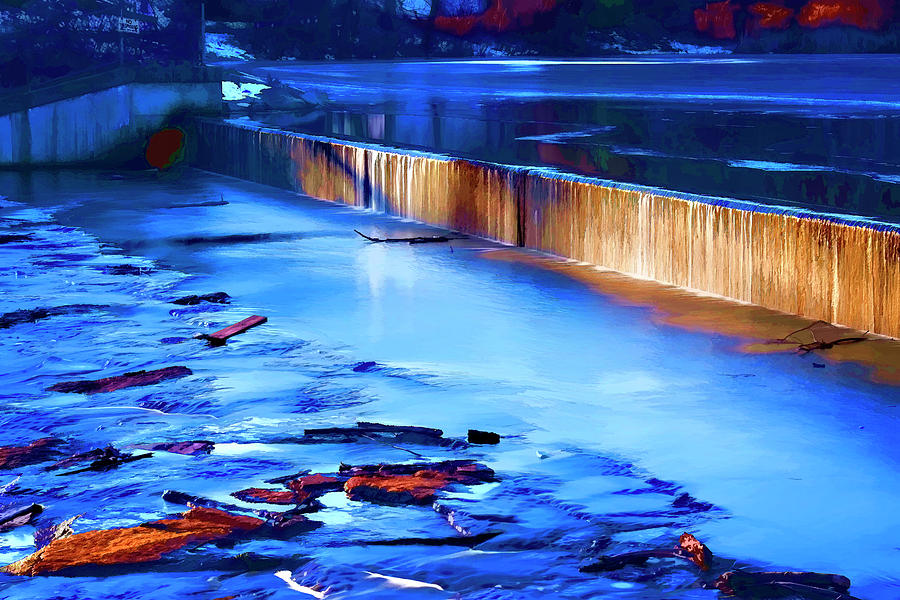 Louisa Lake Dam Photograph by Tom Singleton