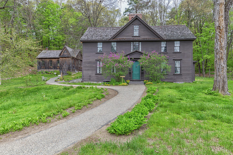 Louisa May Alcotts Orchard House Photograph by Brian MacLean