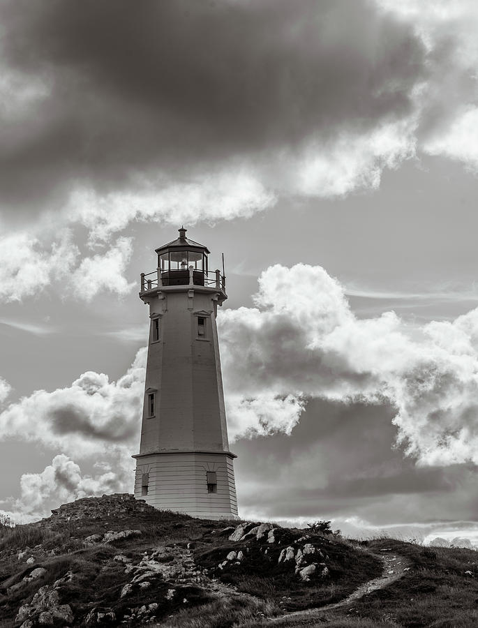 Louisbourg Lighthouse Photograph by Alex Lapidus