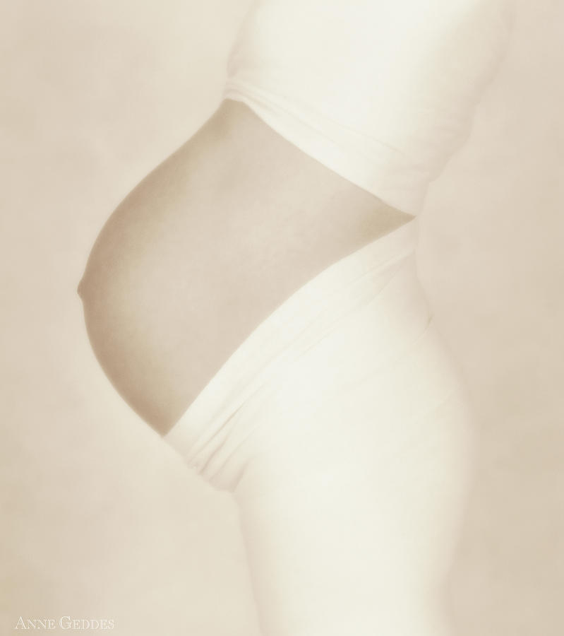 Black And White Photograph - Louise by Anne Geddes