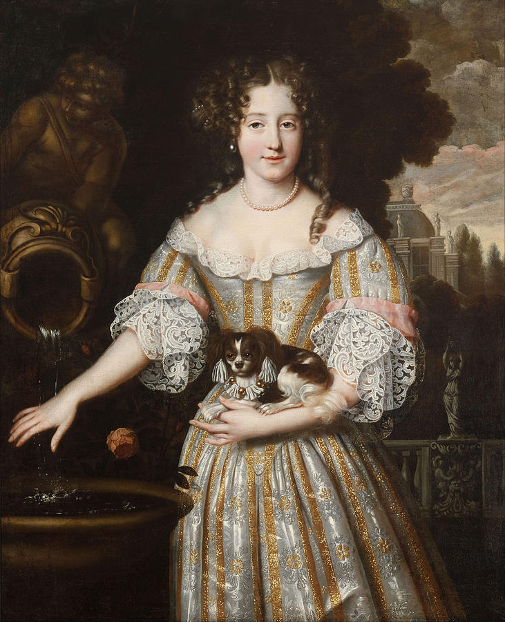 Louise de Keroualle Duchess of Portsmouth Painting by Henri Gascar