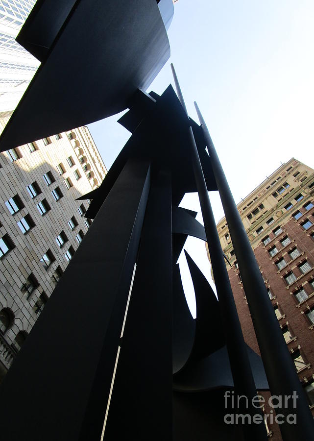 Louise Nevelson Plaza 1 Photograph by Randall Weidner