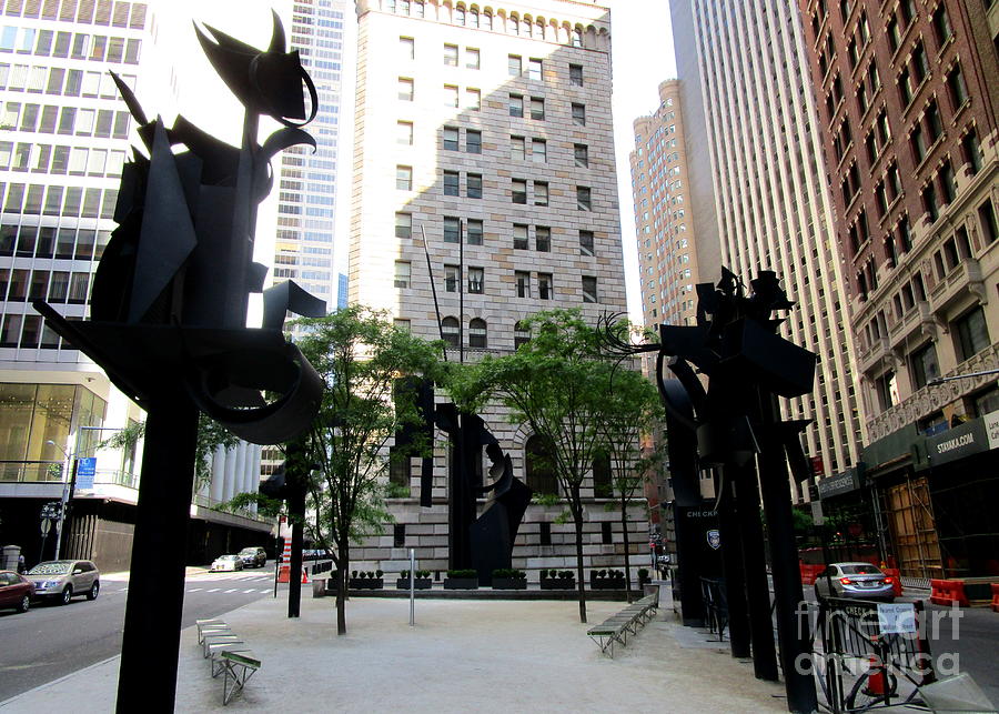 Louise Nevelson Plaza 2 Photograph by Randall Weidner