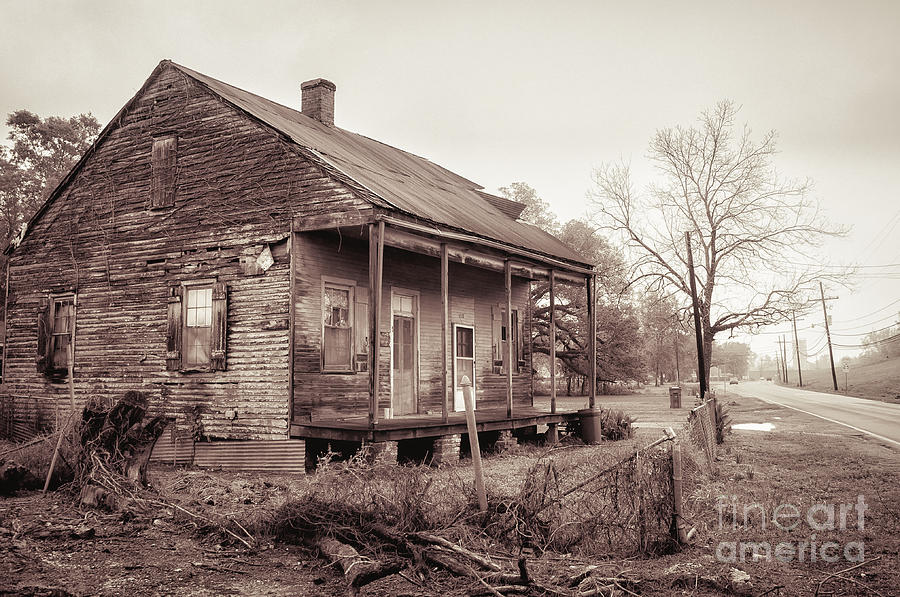 Louisiana House On River Road Photograph