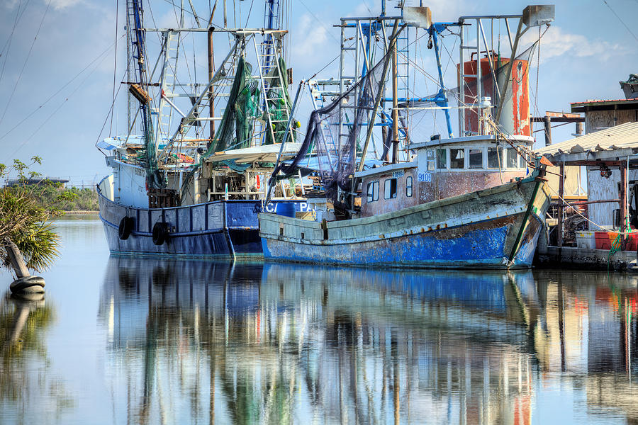 Louisiana Shrimping Photograph by JC Findley